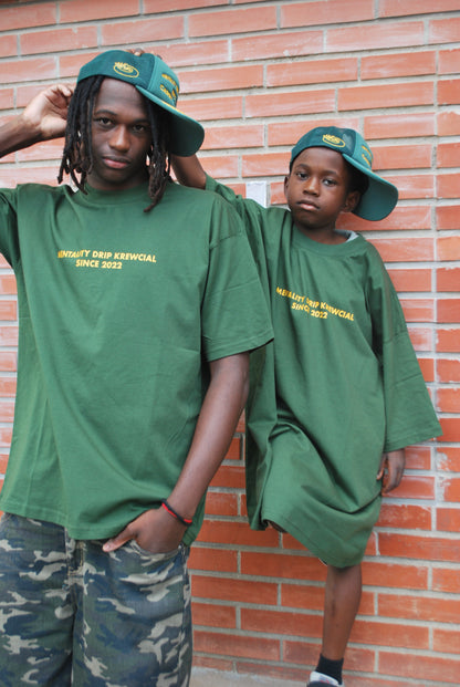 CARRY THE CROWN TEE [Green]