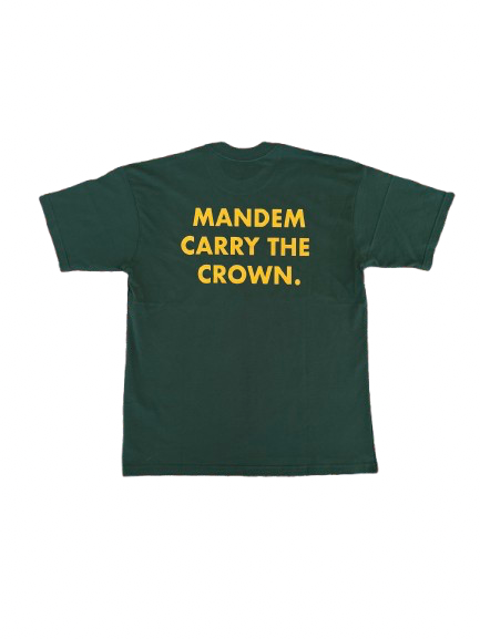 CARRY THE CROWN TEE [Green]