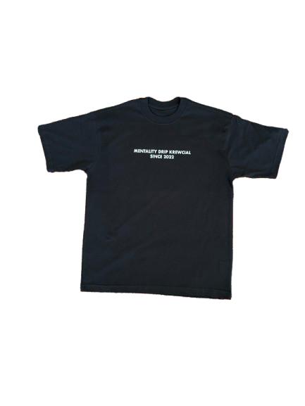 CARRY THE CROWN TEE [Black]
