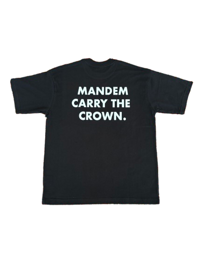 CARRY THE CROWN TEE [Black]